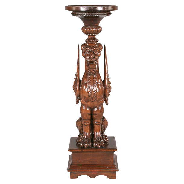 Design Toscano English Rosette Pedestal & Reviews Wayfair